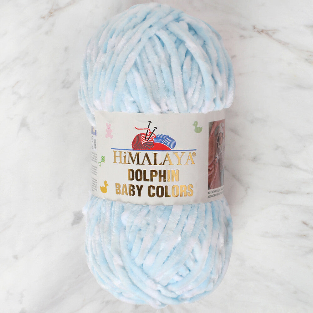 Himalaya Dolphin Baby Colors Chenille Yarn, Variegated - 80425