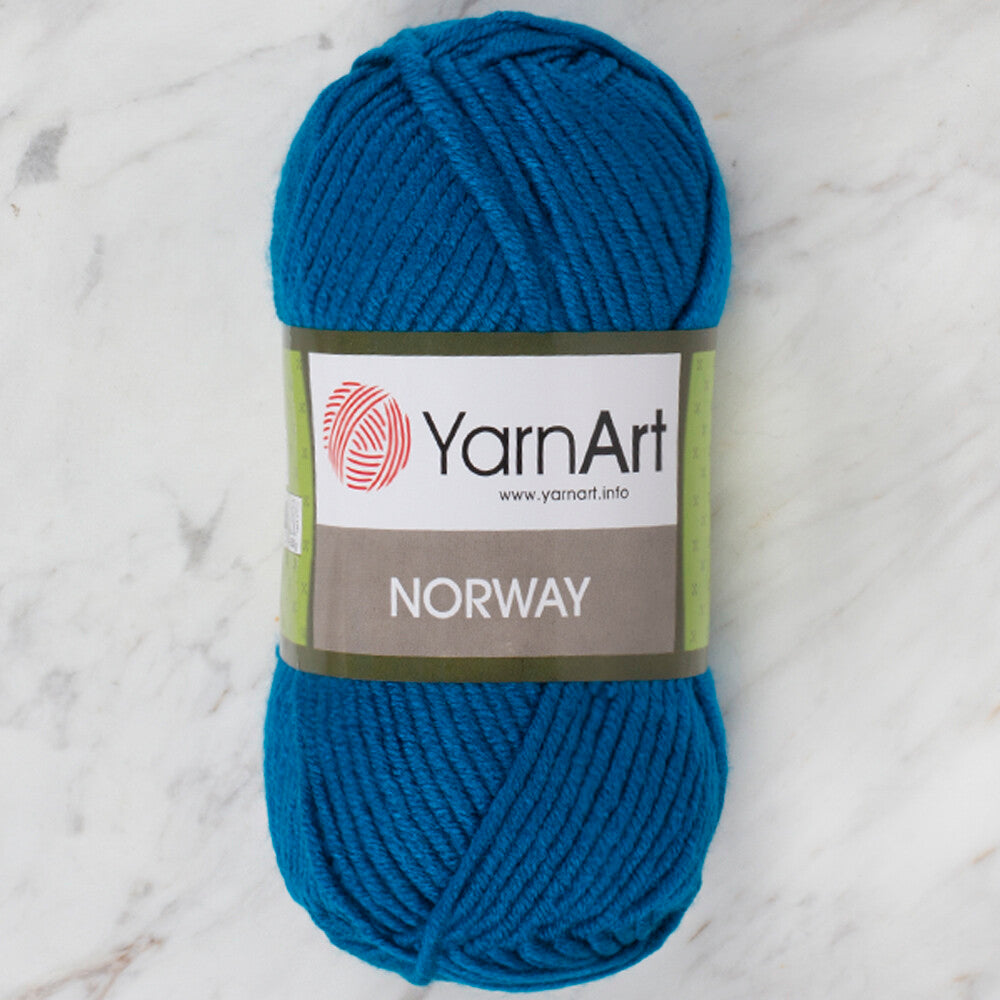 YarnArt Norway Knitting Yarn, Dark Blue - 843