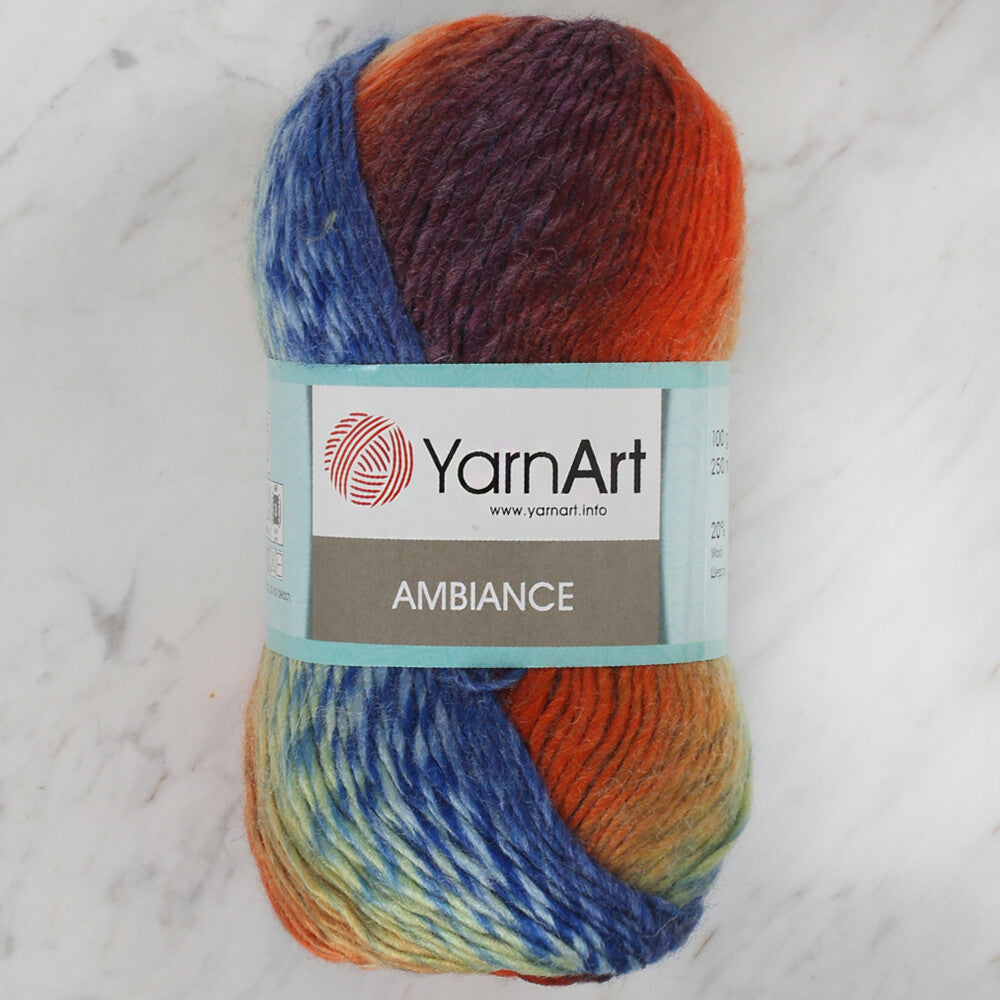 YarnArt Ambiance Knitting Yarn, Variegated - 157
