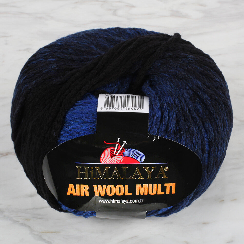 Himalaya Air Wool Multi Yarn, Variegated Color - 76104