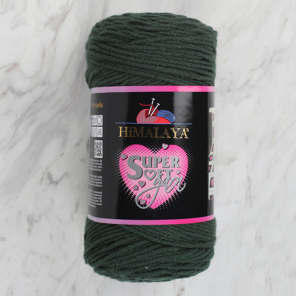 Himalaya Super Soft 200 gr Yarn, Green - 80852