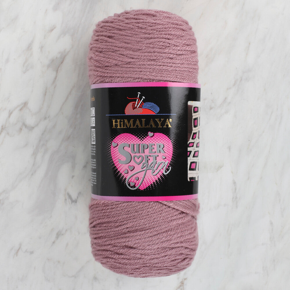 Himalaya Super Soft 200 gr Yarn, Dusty Rose - 80816