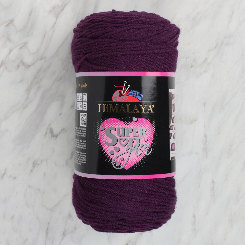 Himalaya Super Soft 200 gr Yarn, Purple - 80811