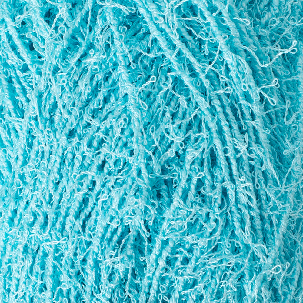 Loren Wash Knitting Yarn, Cyan - R087