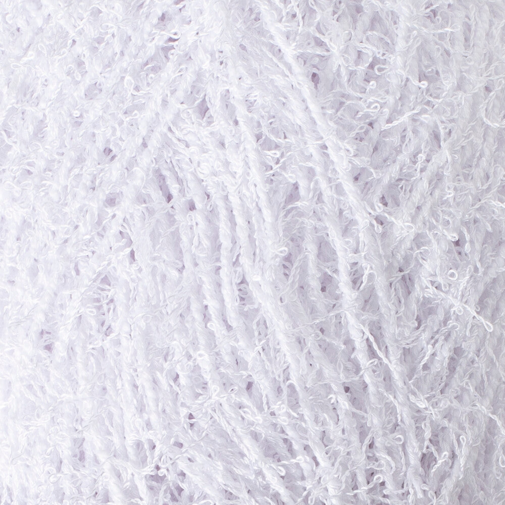 Loren Wash Knitting Yarn, Optic White - R001