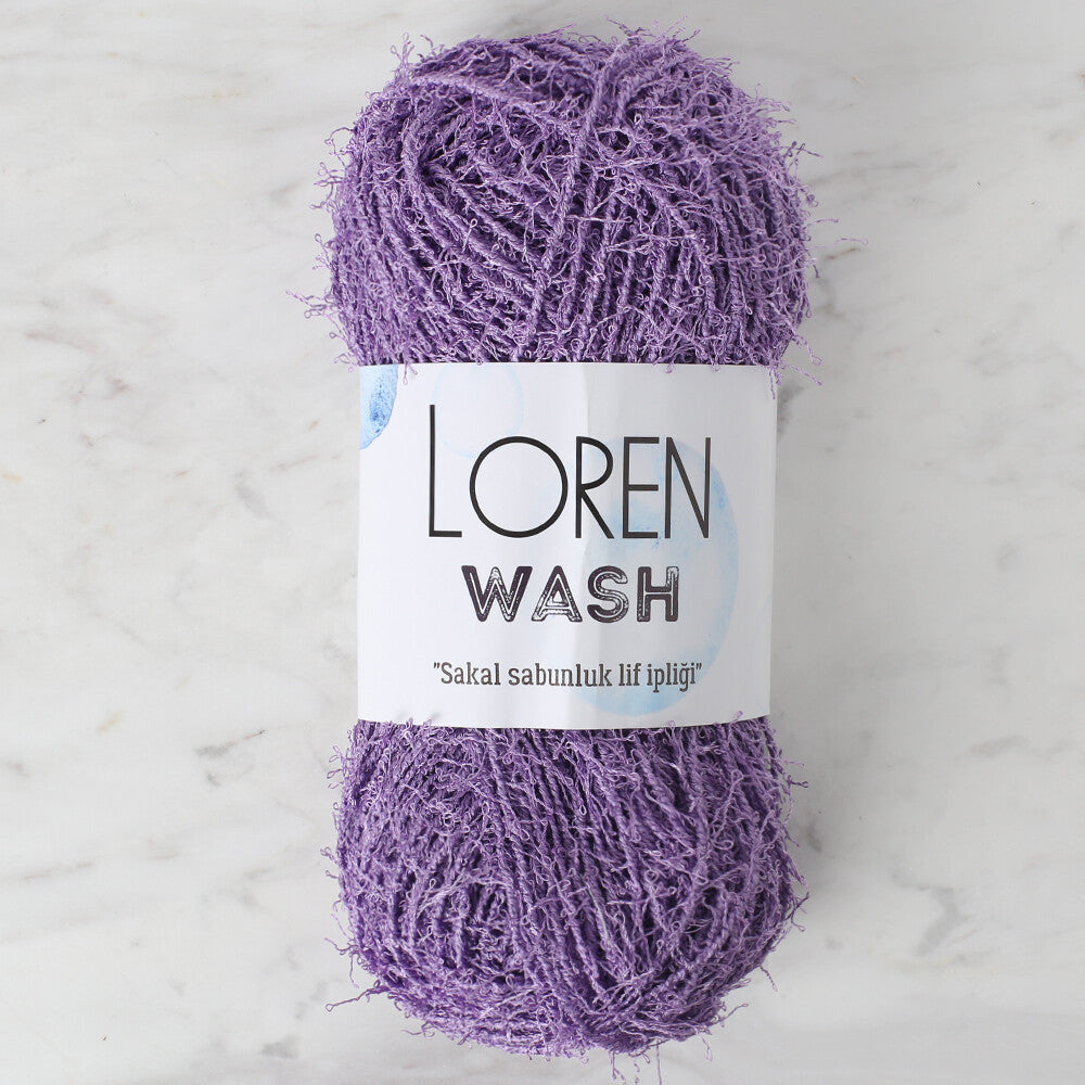 Loren Wash Knitting Yarn, Lilac - R020