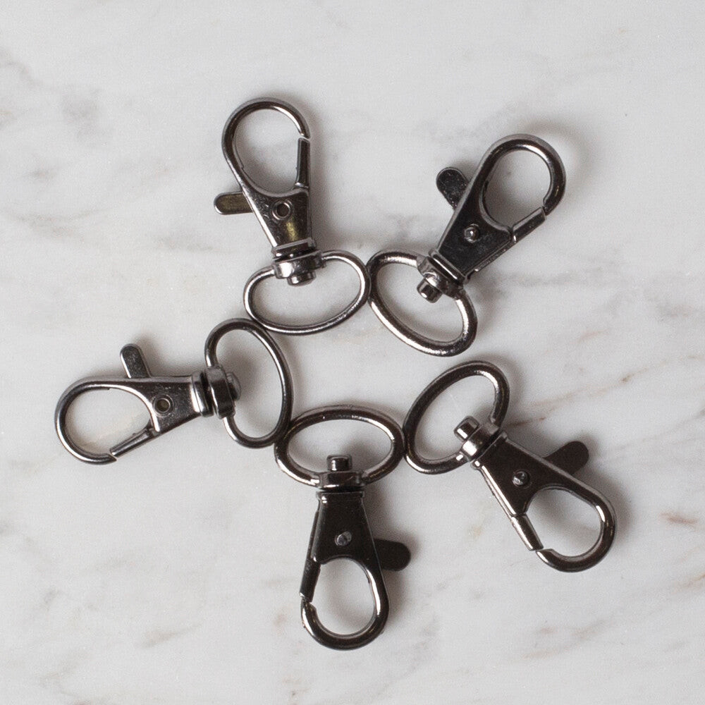 Loren Silver Clip for Keyholders in 5