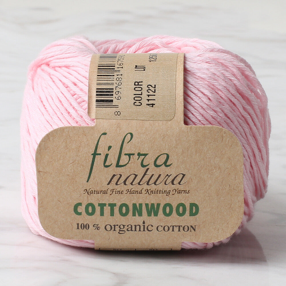 Fibra Natura Cottonwood Yarn, Pink - 41122