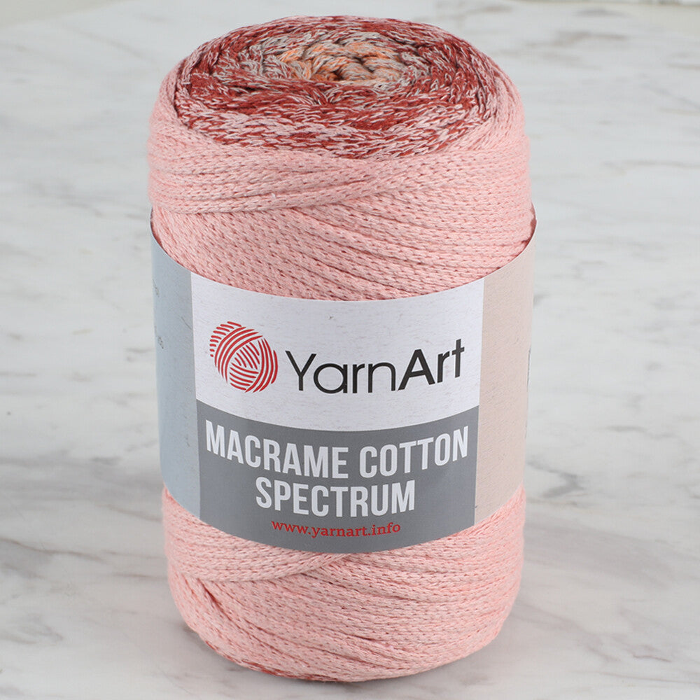 YarnArt Macrame Cotton Spectrum Yarn, Variegated - 1319