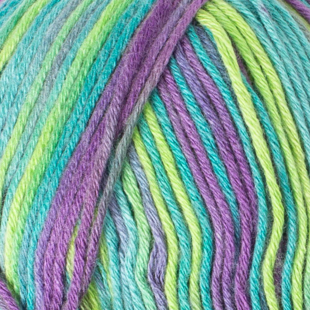 Himalaya Mercan Batik Knitting Yarn, Variegated - 59523