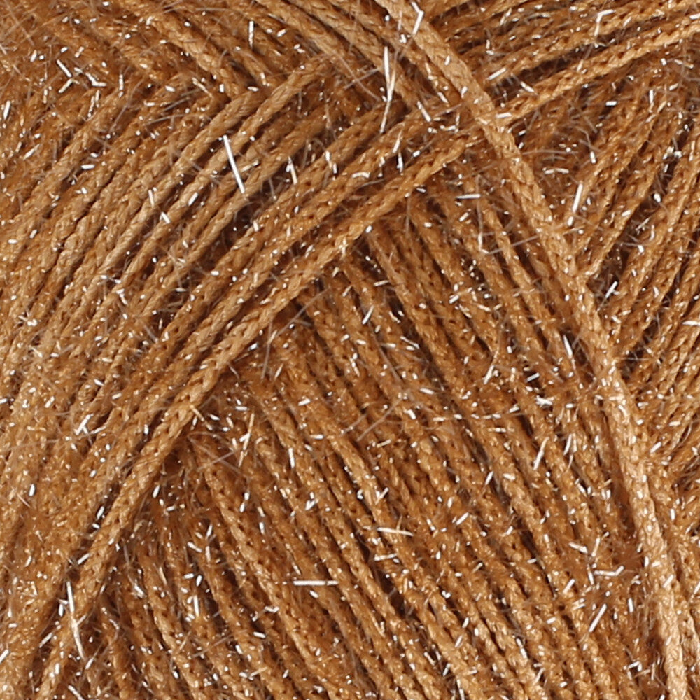 Loren Silver Knitting Yarn, Brown - RS0054
