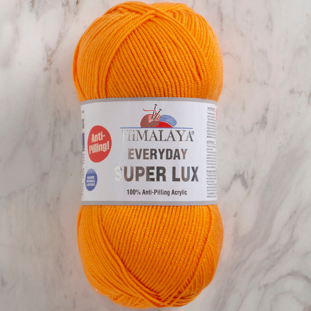 Himalaya Everyday Super Lux Yarn, Orange - 73448