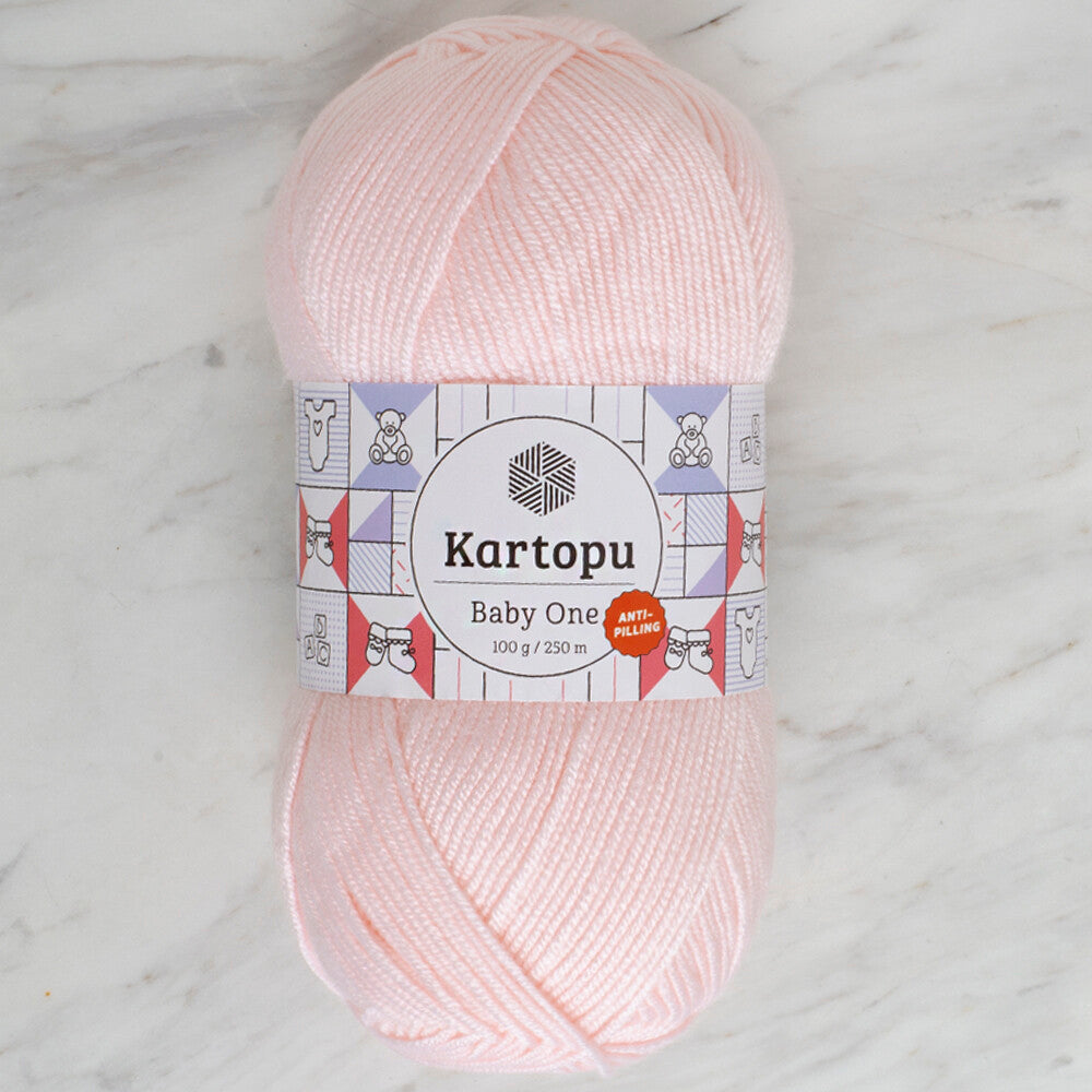 Kartopu Baby One Knitting Yarn, Pink - K255