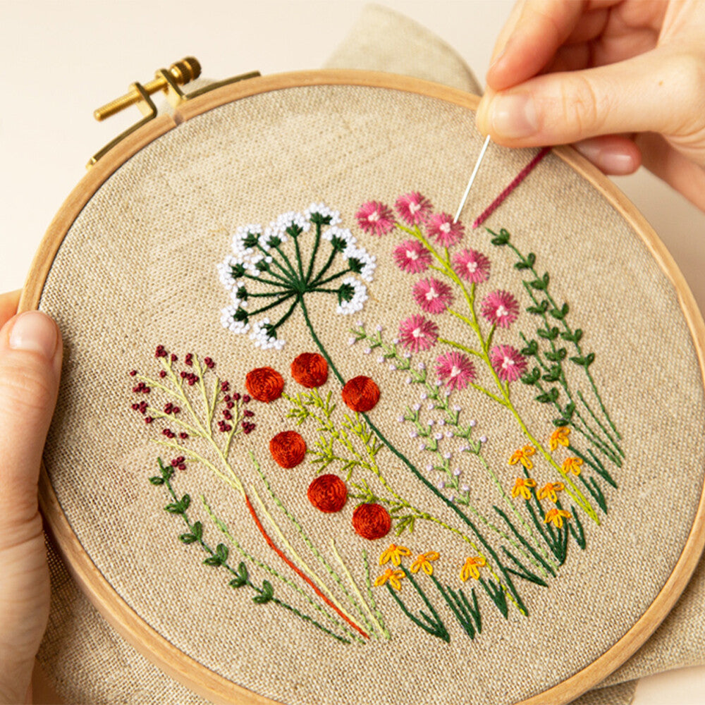DMC Charles Craft Linen Embroidery Fabric 28 Count - 11 threads/cm, Ecru - 3865