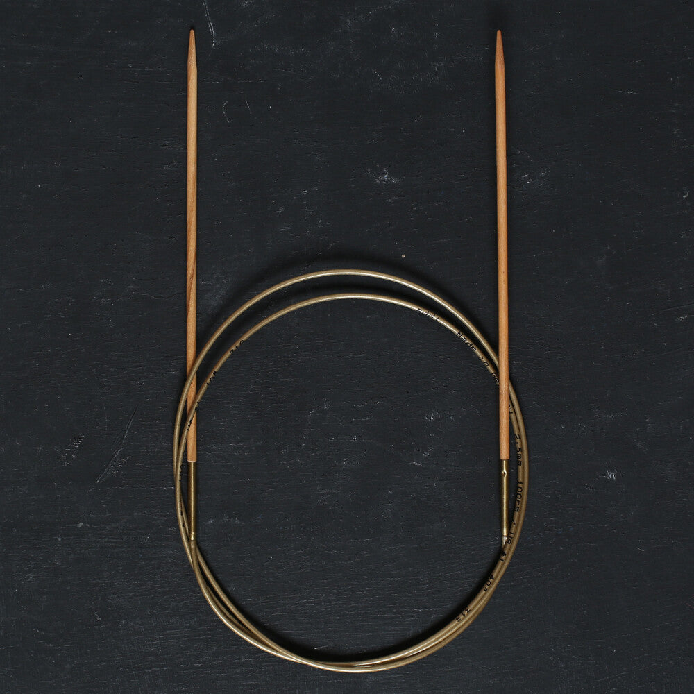 Addi Olive Wood 2.5mm 100cm Circular Knitting Needles - 575-7