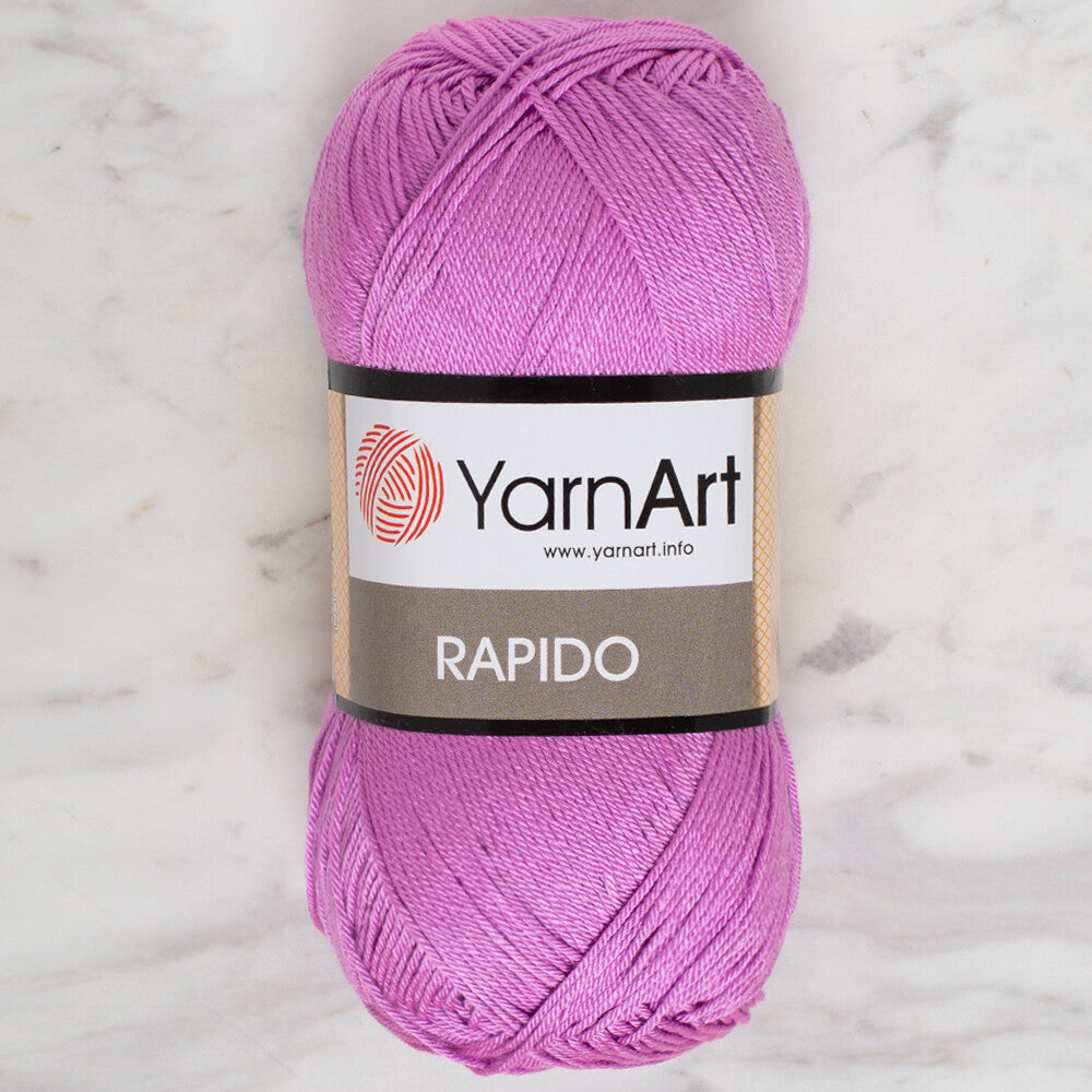 YarnArt Rapido Knitting Yarn, Dark Pink - 684