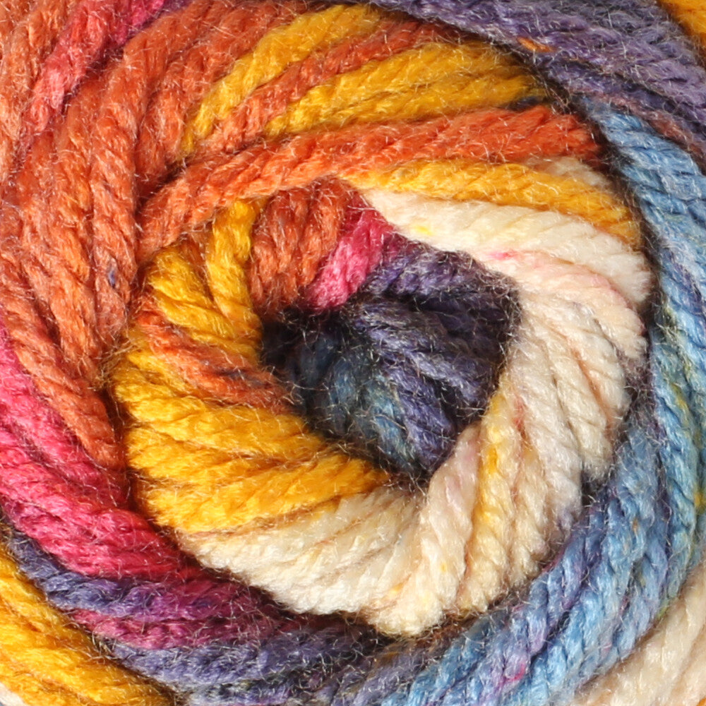 Loren Happy Knitting Yarn, Variegated - RH001