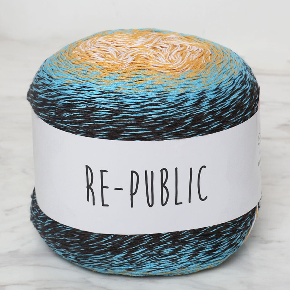 Etrofil Re-Public Yarn, Variegated - RJ007