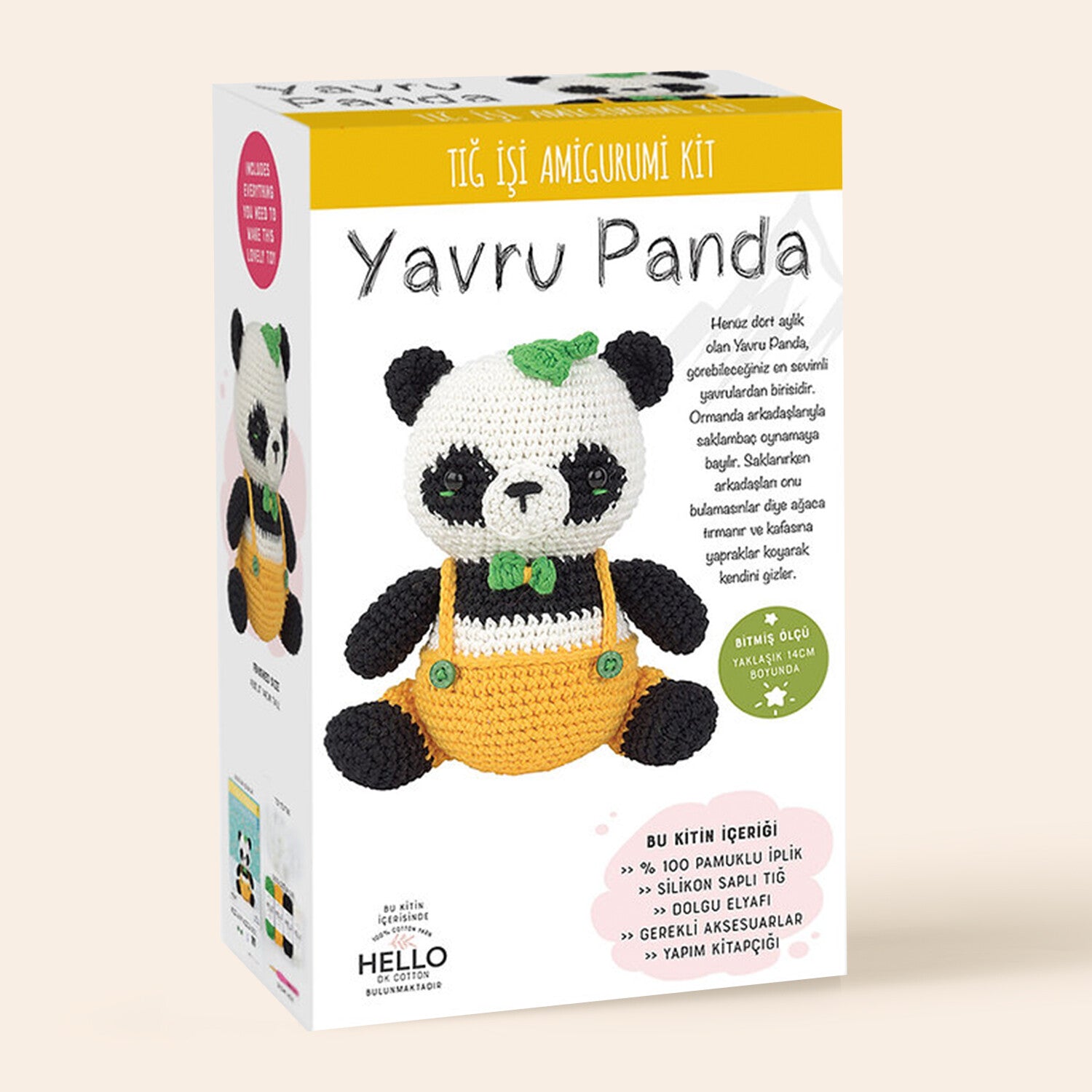 Tuva Amigurumi Kit, Little Panda Peter - SCF05