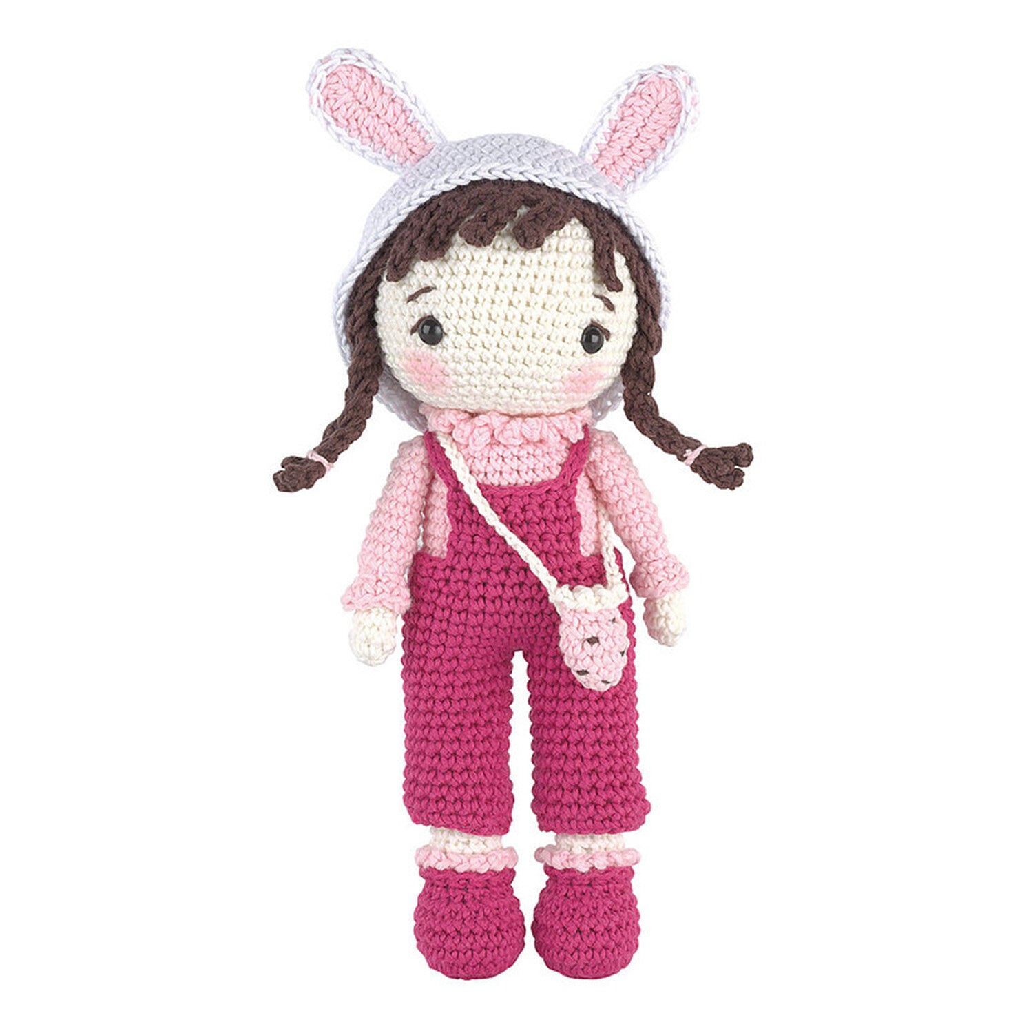 Tuva Amigurumi Kit, Anna The Little Bunny Girl - SCF01