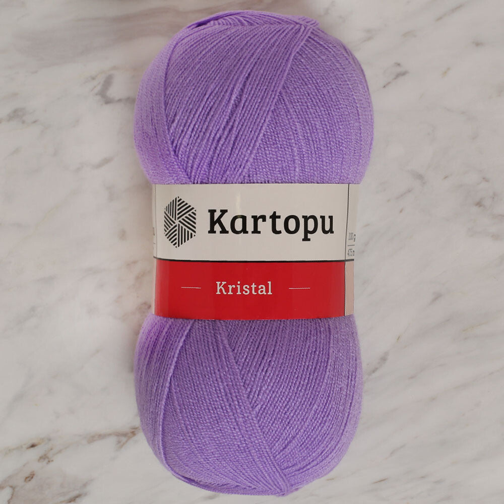 Kartopu Kristal Knitting Yarn, Lilac - K708