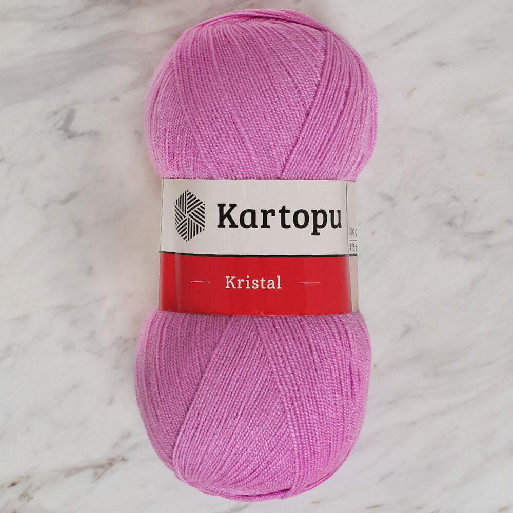 Kartopu Kristal Knitting Yarn, Pink - K805