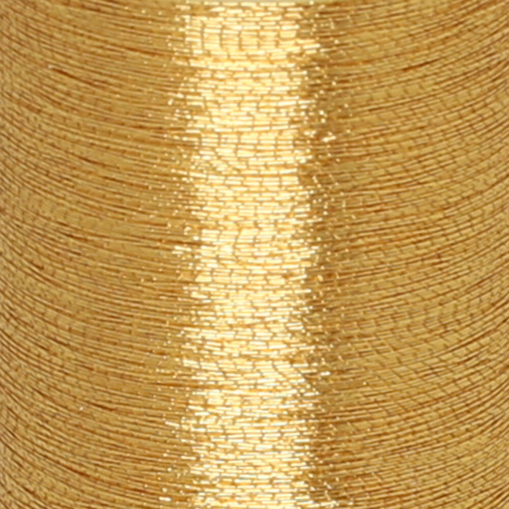 Anchor No:50 10g Metallic Machine Embroidery Thread, Yellow - 23741291