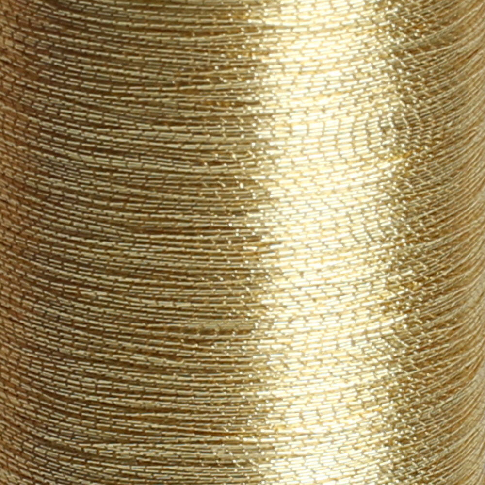 Anchor No:50 10g Metallic Machine Embroidery Thread, Yellow - 23752754