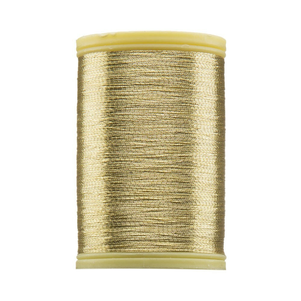 Anchor No:50 10g Metallic Machine Embroidery Thread, Yellow - 23477438
