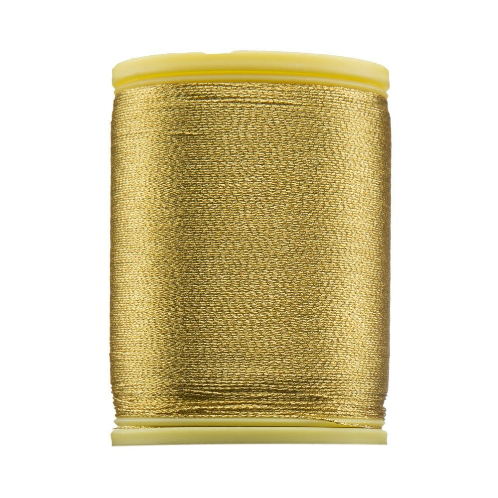 Anchor No:14 25g Metallic Machine Embroidery Thread, Yellow - 23097859