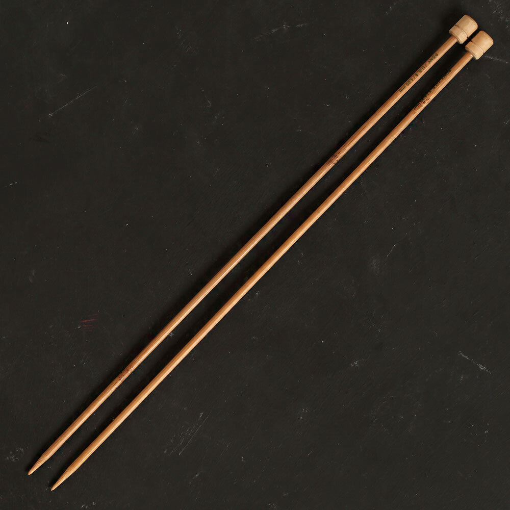 Pony Bamboo 4 mm 33 cm Bamboo Knitting Needles - 66809