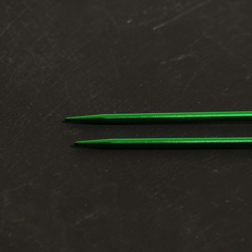 Pony Measure 2.75 mm 35 cm Aluminium Knitting Needles, Mild Green - 34504