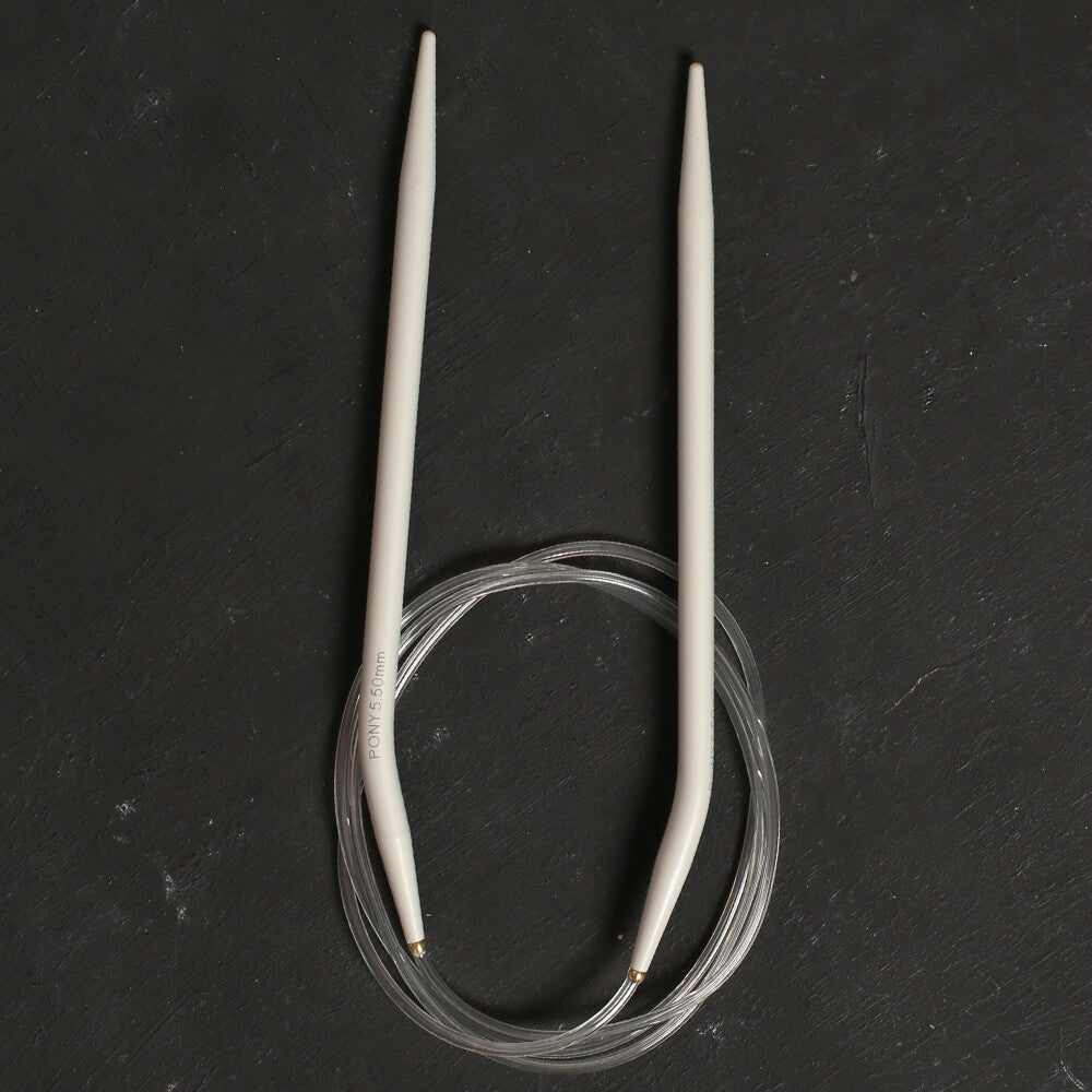 Pony 5.5 mm 100 cm Glydon Joint Aluminium Circular Needle - 52612