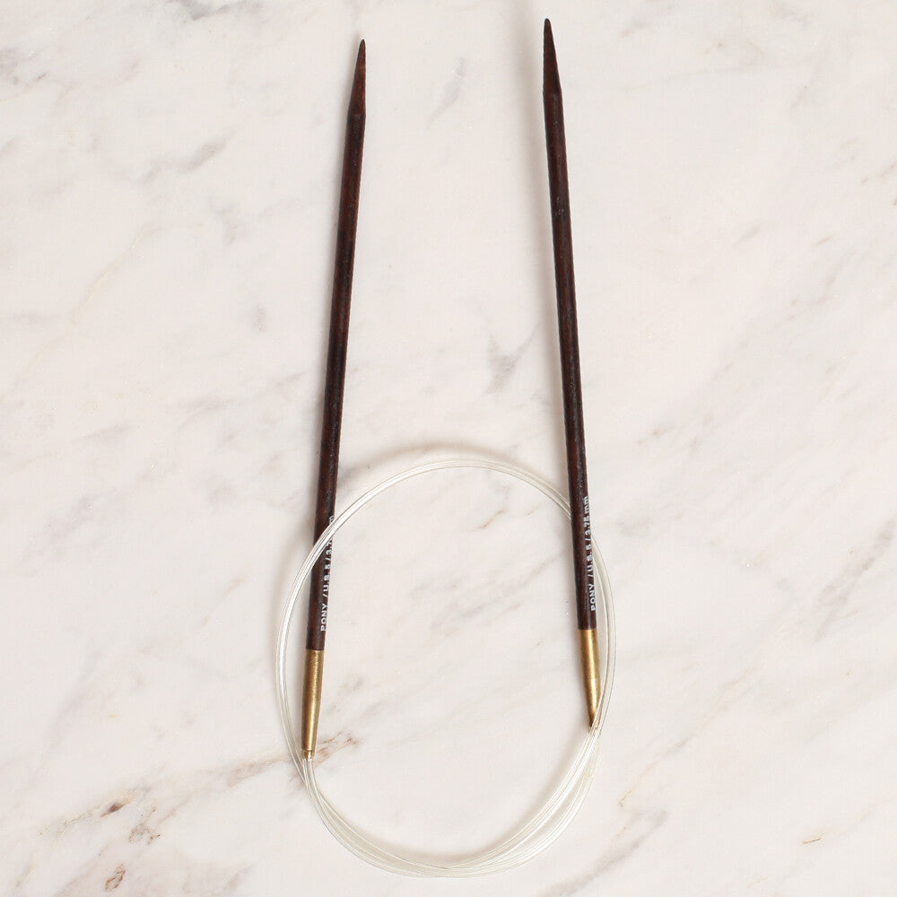 Pony Rosewood 3.75 mm 60 cm Circular Needle - 48808