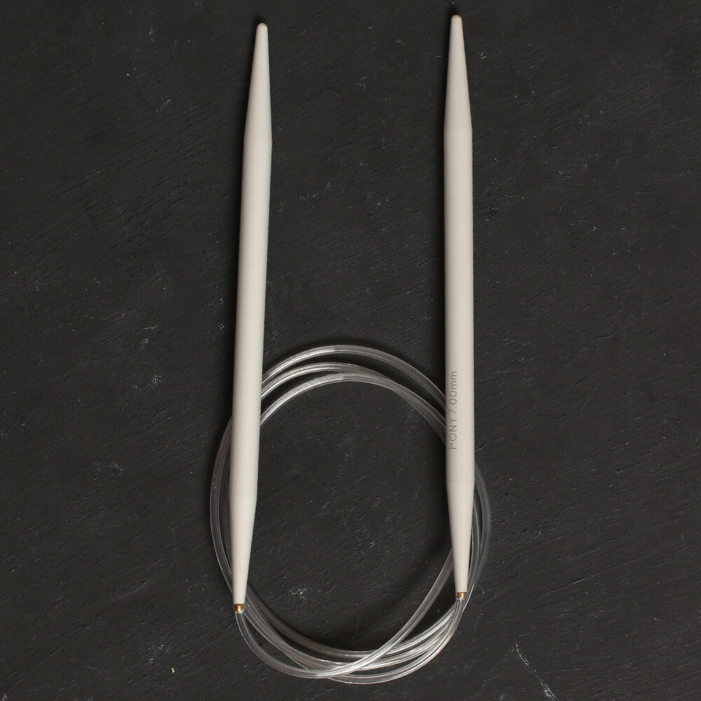 Pony 7 mm 100 cm Glydon Joint Aluminium Circular Needle - 52615
