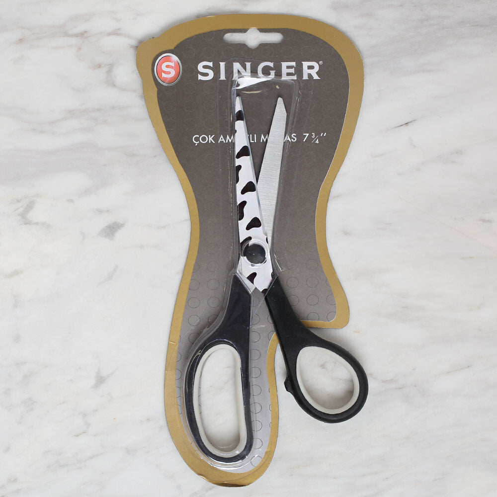 Singer Multi-Purpose Scissors, Black - C2008P14