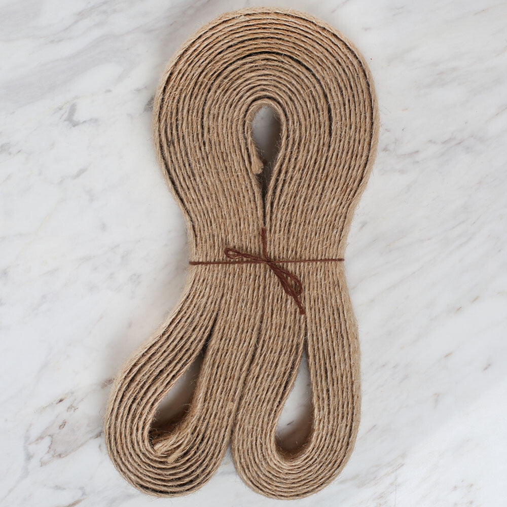 Loren Straw Jute Ribbon 10 mt 3 cm