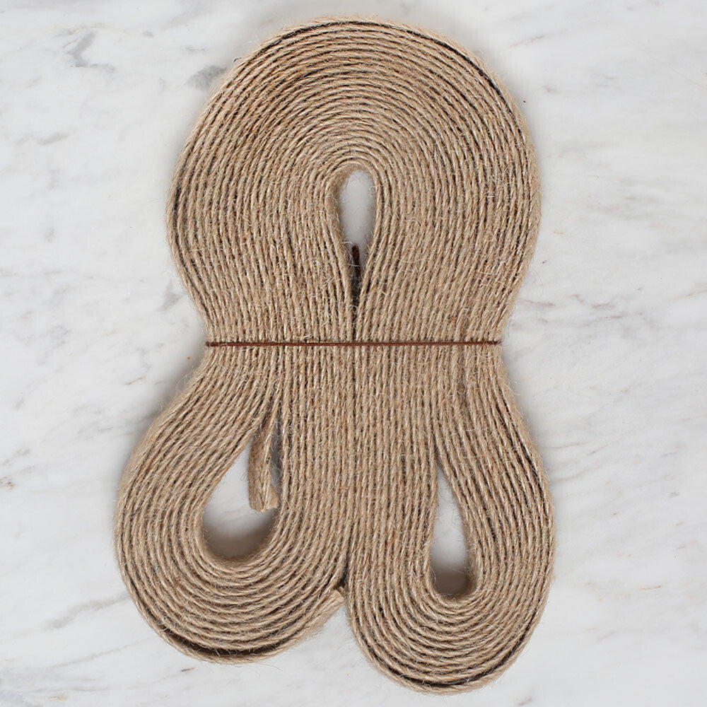 Loren Straw Jute Ribbon 10 mt 2 cm