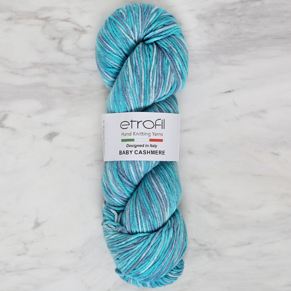 Etrofil Baby Cashmere Yarn, Variegated - BC010