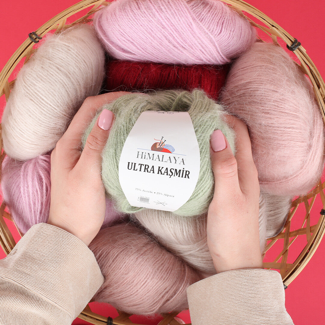 Himalaya Ultra Kaşmir Knitting Yarn, Beige - 56814