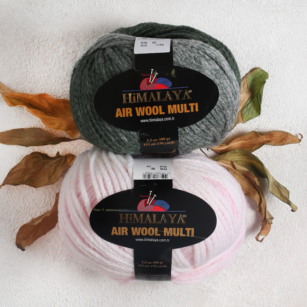 Himalaya Air Wool Multi Yarn, Variegated - 76105