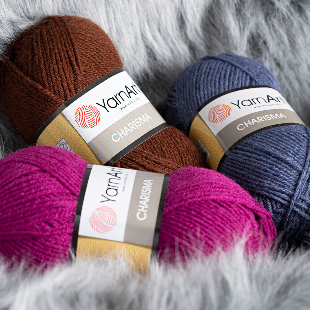 YarnArt Charisma Yarn, Blue - 3037