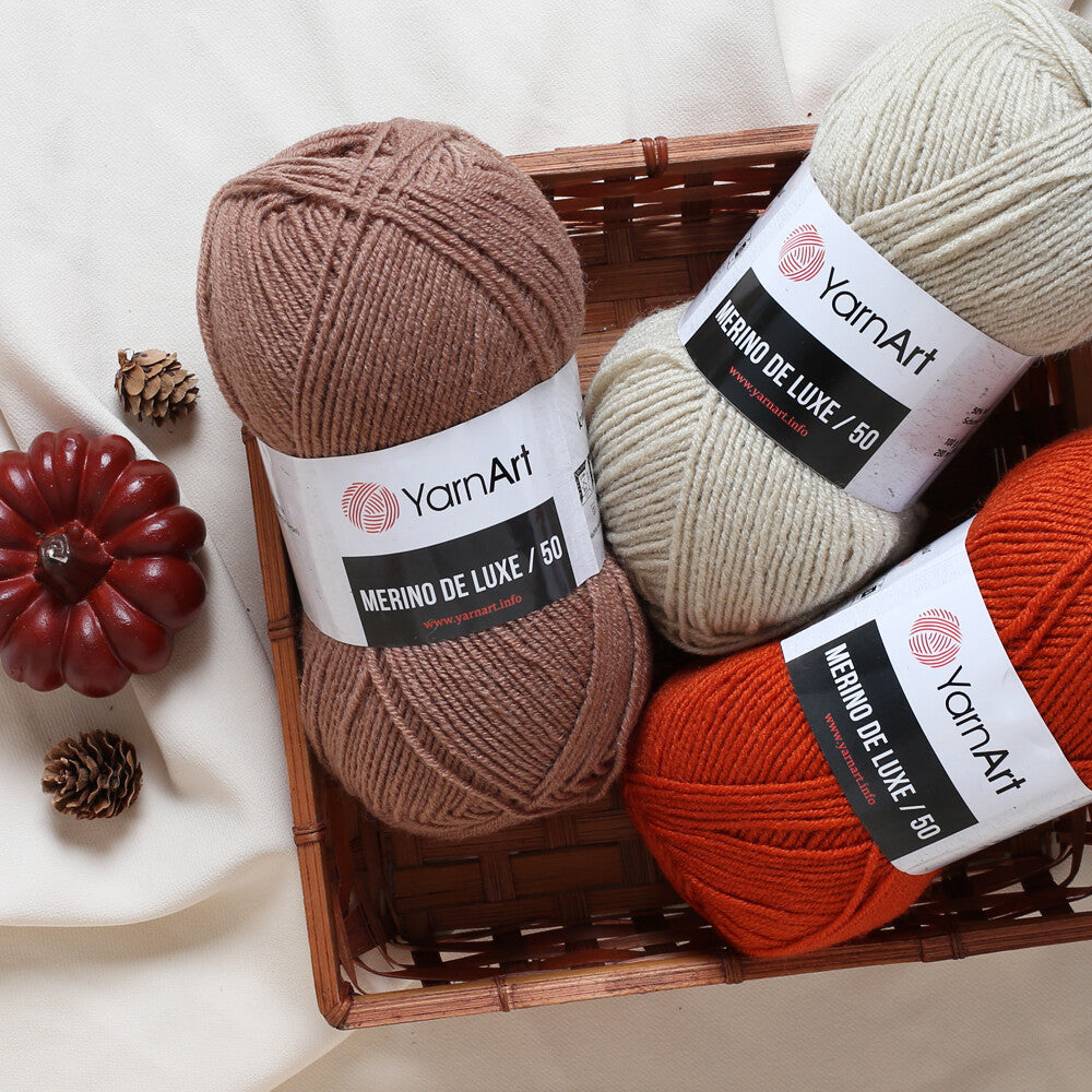 Yarnart Merino de Luxe / 50 Yarn, Latte - 514