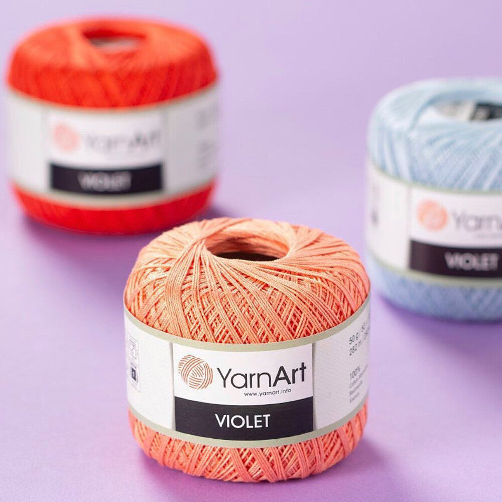 YarnArt Violet Yarn, Pinkish Orange - 6322