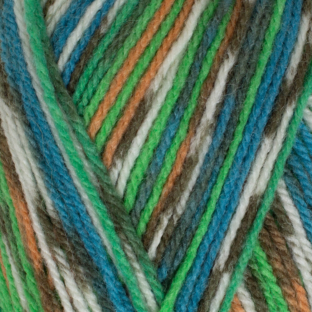 YarnArt Crazy Color Knitting Yarn, Variegated - 177