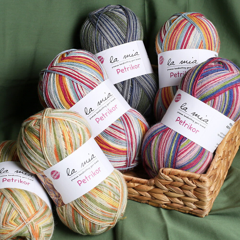 La Mia Petrikor Socks Yarn, Variegated - L05