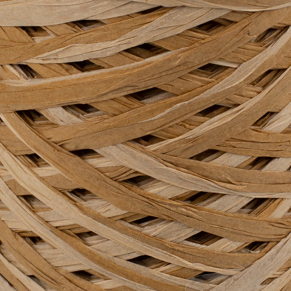 Loren Natural Raffia Paper Yarn, Variegated, 50 gr