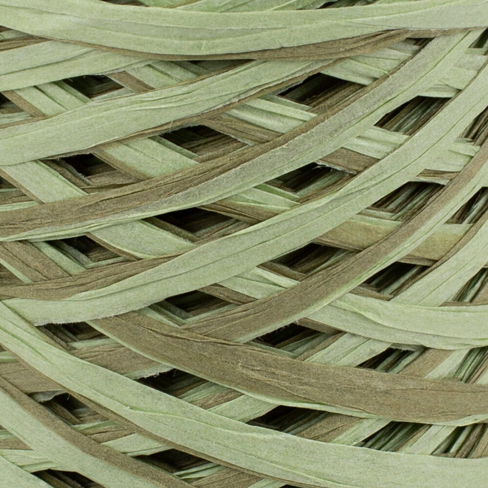 Loren Natural Raffia Paper Yarn, Variegated, 50 gr