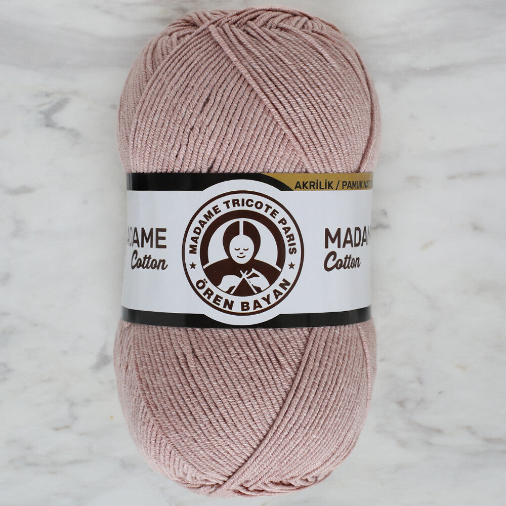 Madame Tricote Paris Madame Cotton Yarn, Beige - 025