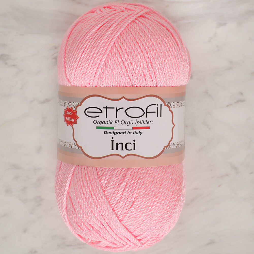 Etrofil İnci Yarn, Pink - 73098